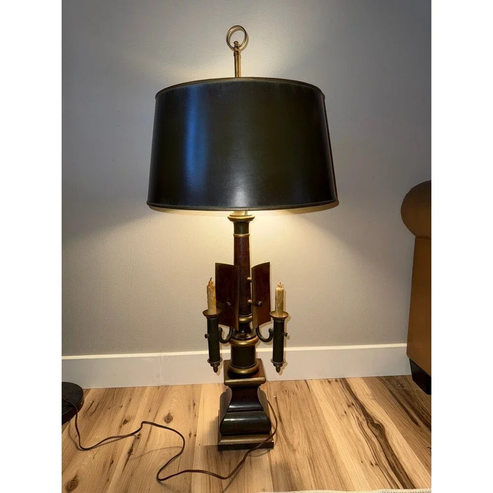 Frederick Cooper Table Lamp Adjustable Candlesticks